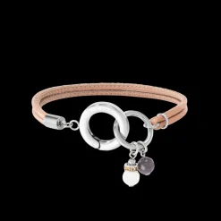 COEUR DE LION Boho Unity Bracelet Leather Nude