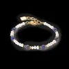 COEUR DE LION Bracelet Flow Freshwater Pearls & Sodalite Gold