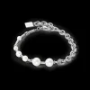 COEUR DE LION Bracelet Freshwater Pearls & Chain Multiwear Silver