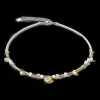 COEUR DE LION Brilliant Square Precious Necklace Multicolour Romantic Pastel