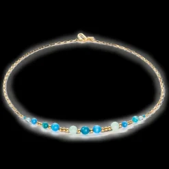 COEUR DE LION Candy Spheres Necklace Turquoise