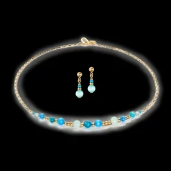 COEUR DE LION Candy Spheres Necklace Turquoise