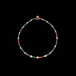 COEUR DE LION Classic Layer Necklace Gold Multicolour