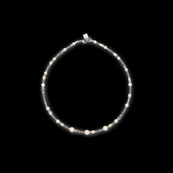 COEUR DE LION Classic Layer Necklace Silver Grey