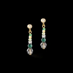 COEUR DE LION Earrings Amulet Glamorous Green Gold