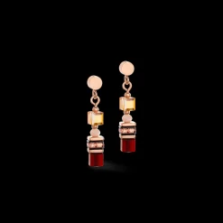 COEUR DE LION Earrings Cube Story Sparkling Indian Summer
