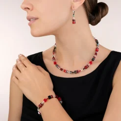 COEUR DE LION Geocube® Bracelet Red-Haematite