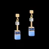 COEUR DE LION Geocube® Earrings Blue-Gold