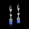 COEUR DE LION Geocube® Earrings Cobalt Blue