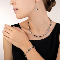 COEUR DE LION Geocube® Earrings Ice Blue