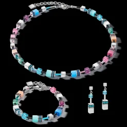COEUR DE LION Geocube® Earrings Multicolour Fresh Vintage
