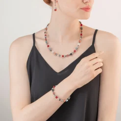 COEUR DE LION Geocube® Iconic 50 Cm Bracelet Red