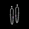 COEUR DE LION Geocube® Iconic Boho Earrings Silver-Multicolour