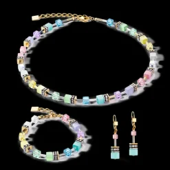 COEUR DE LION Geocube® Iconic Gentle Multicolour Necklace