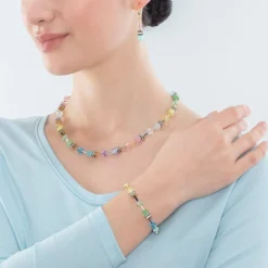 COEUR DE LION Geocube® Iconic Gentle Multicolour Bracelet
