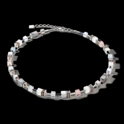 COEUR DE LION Geocube® Iconic Monochrome Necklace Peach