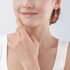 COEUR DE LION Geocube® Iconic Multicolour Expressive Earrings
