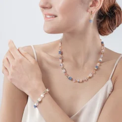 COEUR DE LION Geocube® Iconic Precious Bracelet Light Blue
