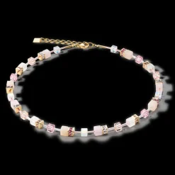 COEUR DE LION Geocube® Iconic Precious Necklace Light Rose