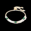COEUR DE LION Harmony Bracelet Freshwater Pearls & Malachite Gold