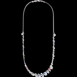 COEUR DE LION Necklace Geocube® Multitask 4-In-1 Summer Multi Pastel-Silver