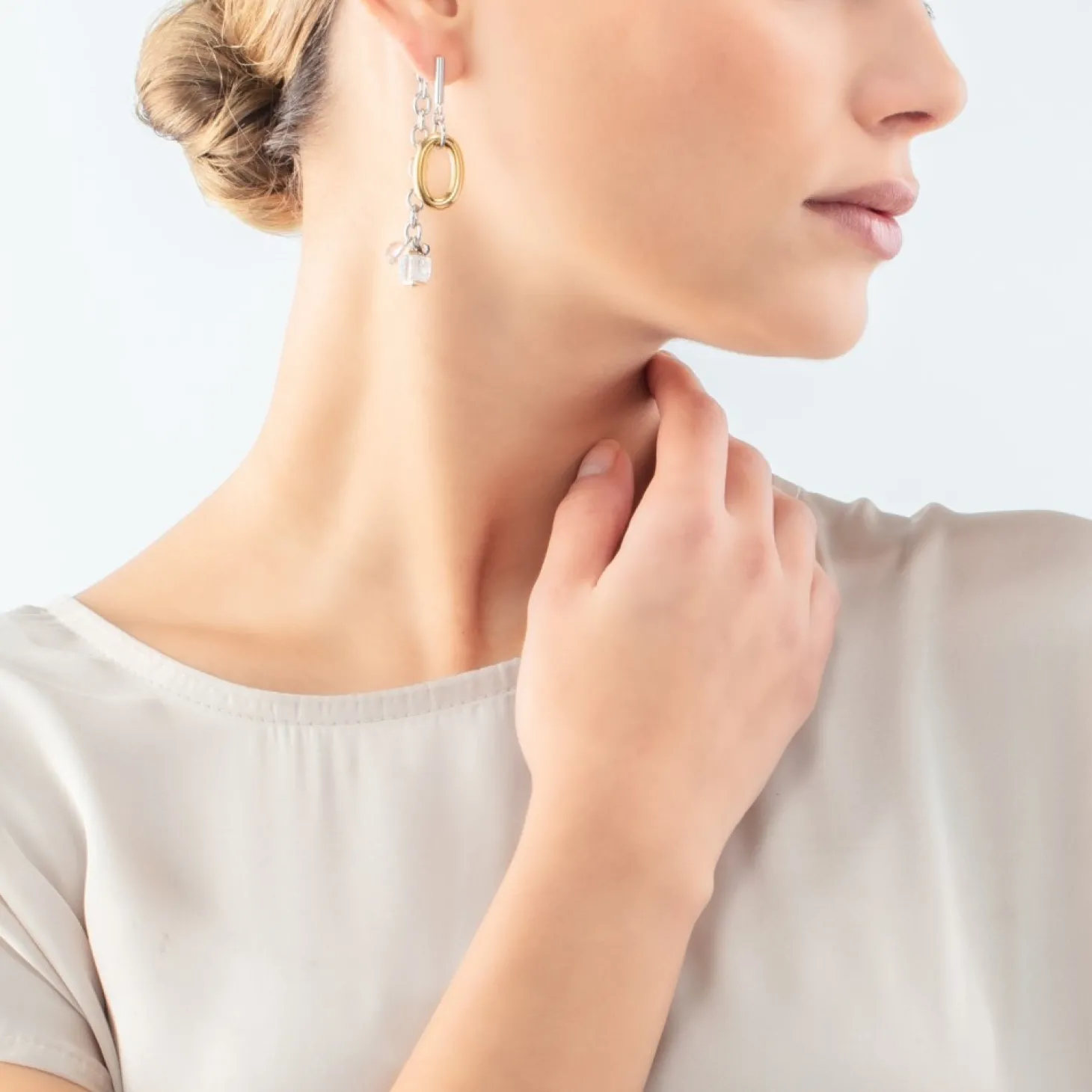 COEUR DE LION Neptune's Treasure Bicolor Earrings