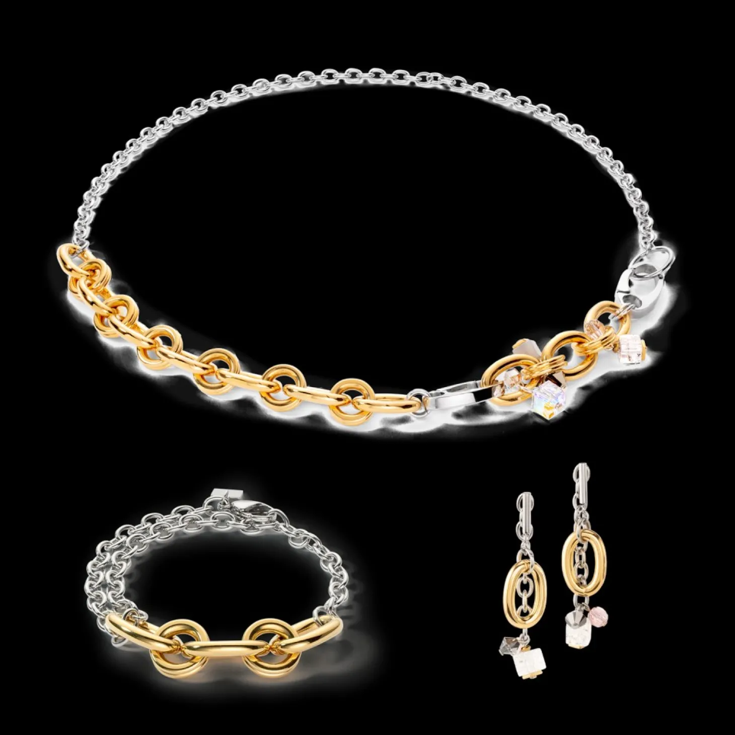 COEUR DE LION Neptune's Treasure Bicolor Necklace