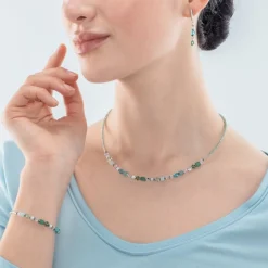 COEUR DE LION Princess Shape Mix Bracelet Mint Green