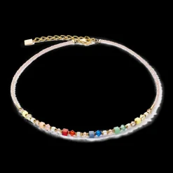 COEUR DE LION Princess Shape Mix Necklace Dopamine