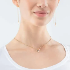 COEUR DE LION Small Guardian Necklace White