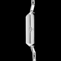 COEUR DE LION Watch Iconic Cube Statement Classic Rainbow Silver