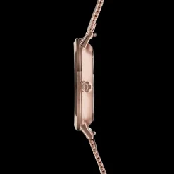 COEUR DE LION Watch Round Champagne Sunray Milanese Stainless Steel Champagne